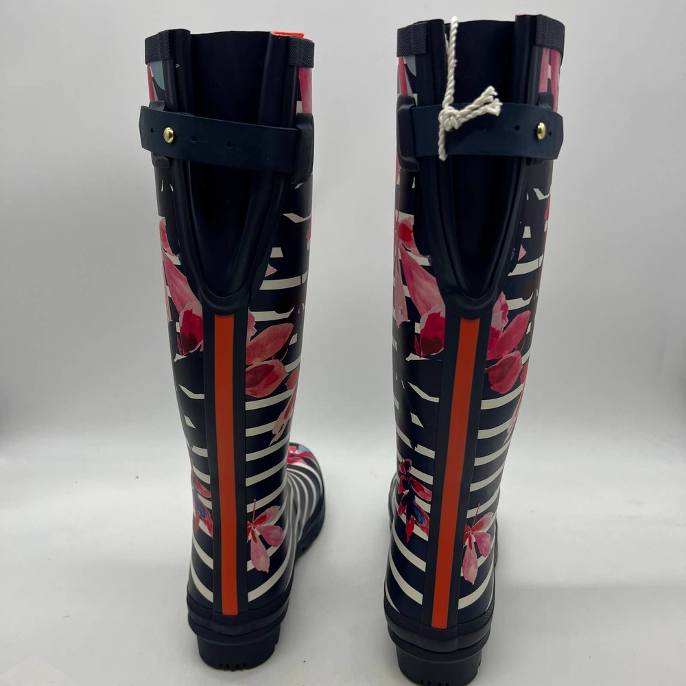 Joules Rain Boots Z_WELLYPRNT Printed FNCLVST US 10 - Picture 8 of 10